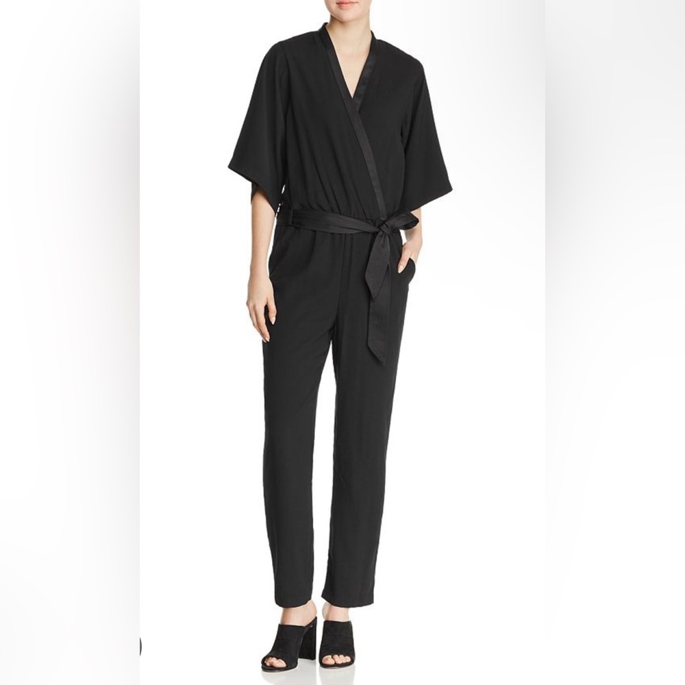 NWOT Scotch & Soda black kimono jumpsuit in size M